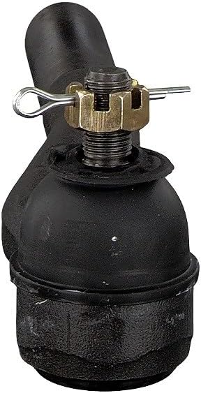 febi bilstein 41090 Spurstangenendstück mit Kronenmutter und Splint , 1 Stück Vorderachse rechts, Vo