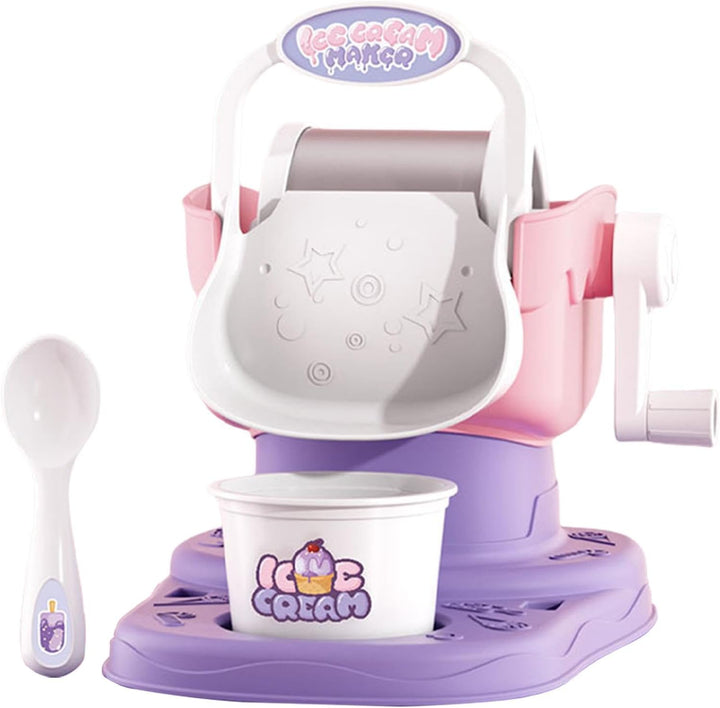 Ice Cream Maker Machine | Soft Serve Ice Cream Machine | Manual Ice Cream Machine | Kid's Fruit Smoo