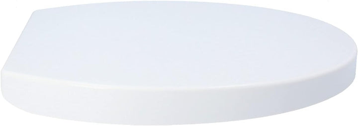 Hydroland Absenkbarer Toilettendeckel D1 Prestige Antibakteriell Oval Weiss | WC Sitz mit Absenkauto