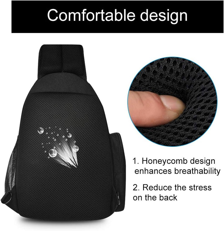 CADeN Kameratasche Sling Backpack, Kameratasche Rucksack mit Stativhalterung für DSLR/SLR spiegellos