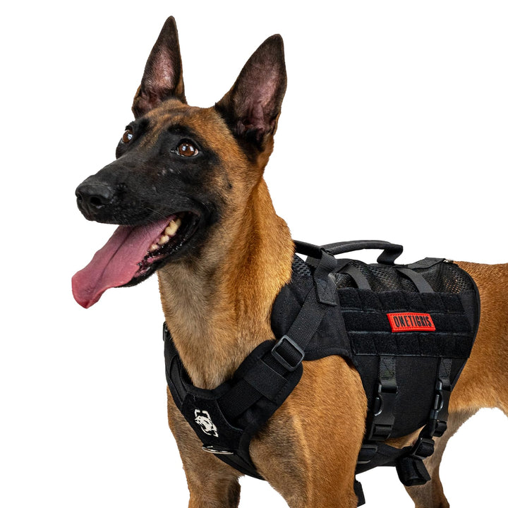 OneTigris No-Pull Hundegeschirr, AIRE MESH Einstellbar Sicherheitsgeschirr Ultra Atmungsaktiv für Gr
