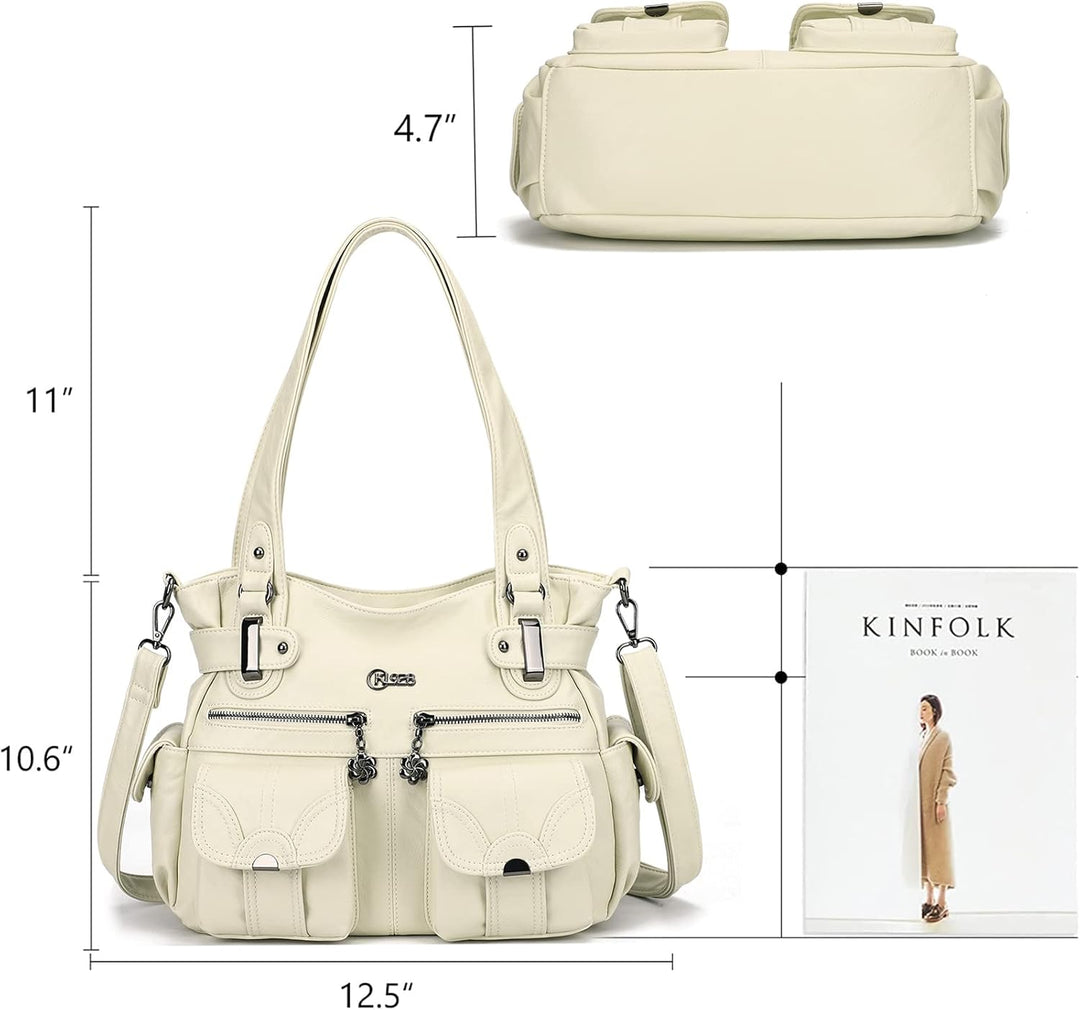 KL928 Tasche Damen Handtasche Umhängetaschen Damenhandtasche Schultertasche Lederhandtasche elegante