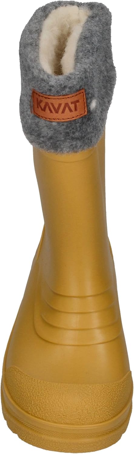 Kavat Unisex Kinder Gimo Wp Gummistiefel 23 EU Bright Yellow, 23 EU Bright Yellow