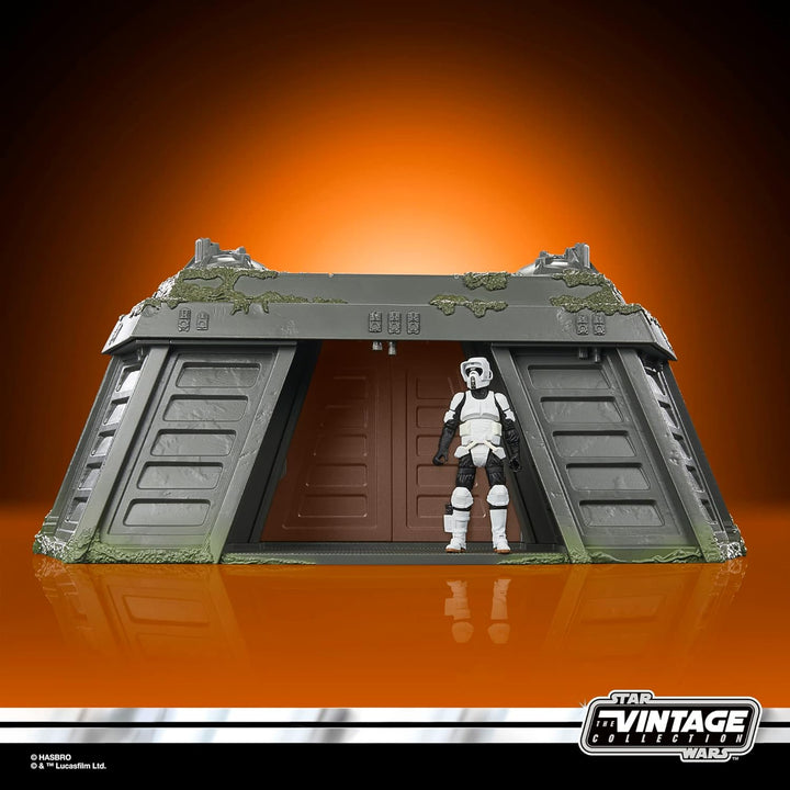Hasbro Star Wars Episode VI Vintage Collection – Playset Endor Bunker mit Endor Rebel Commando (Scou