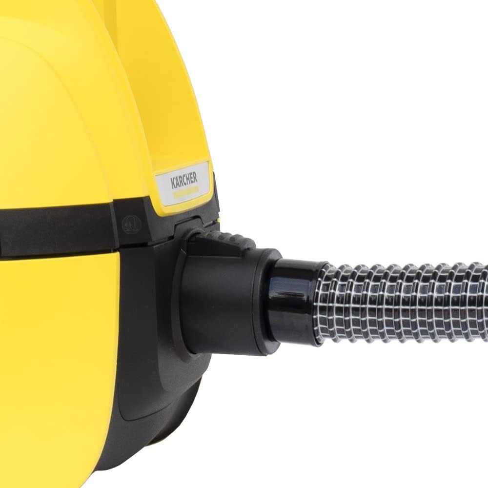 Saugschlauch MADE IN GERMANY - 4 Meter Industrieschlauch mit Stahlfeder kompatibel mit WD 1-, WD 2-,