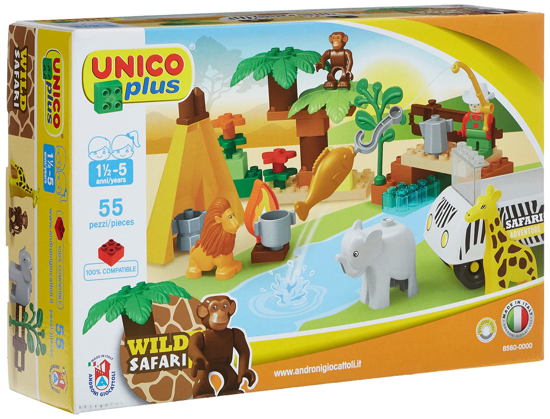 Unico - Unicoplus 8560-0000-Safari, 55 Stück, 8560-0000 Single, Single