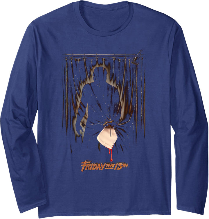 Friday the 13th Part 3 Poster Langarmshirt
