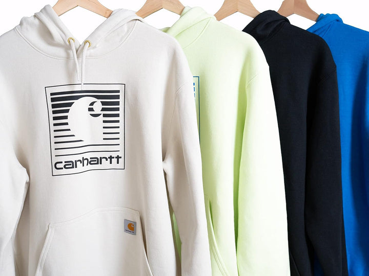 Carhartt K121 Midweight Hooded Sweatshirt XS Hauch Von Limette, XS Hauch Von Limette