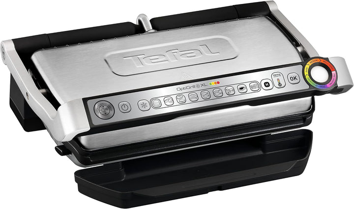Tefal OptiGrill XL GC722D Kontaktgrill | XL-Grillfläche | Zusätzlichen Temperaturstufen | Automatisc