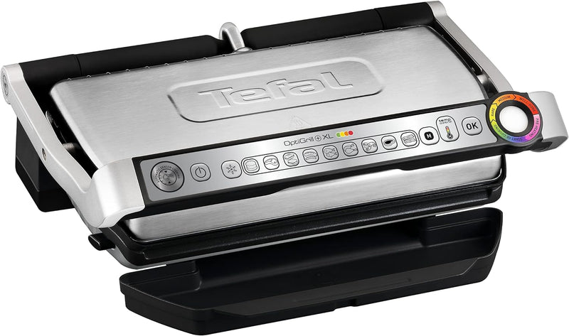 Tefal OptiGrill XL GC722D Kontaktgrill | XL-Grillfläche | Zusätzlichen Temperaturstufen | Automatisc