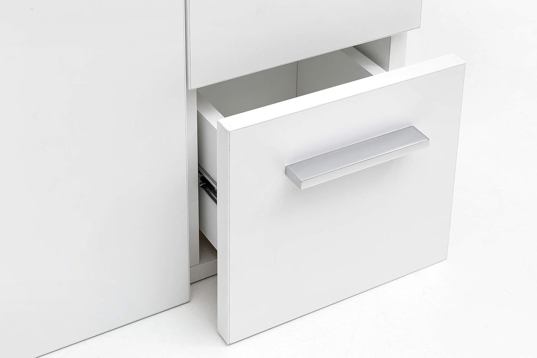 Schildmeyer Matteo Waschtisch 137110, weiss matt, 50,0 / 25,0 / 60,0 cm, Weiss Matt