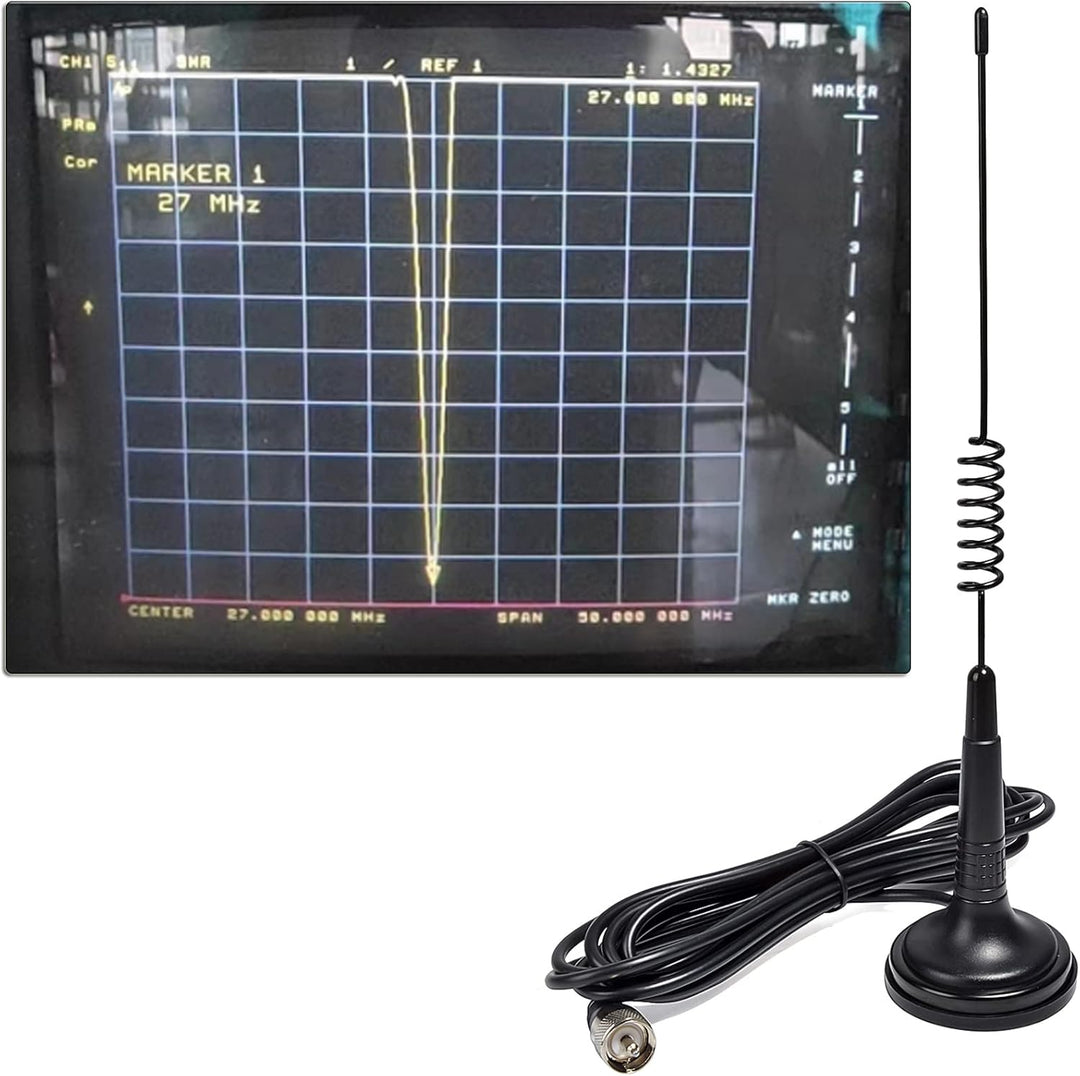 HYS 27 MHz Magnetische Halterung Antenne CB Antenne kompatibel mit Cobra Midland Uniden Maxon Portab