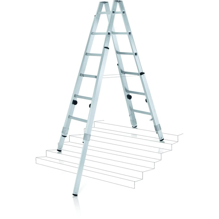 Varioflex B - Stehleiter 2 x 8 Sprossen