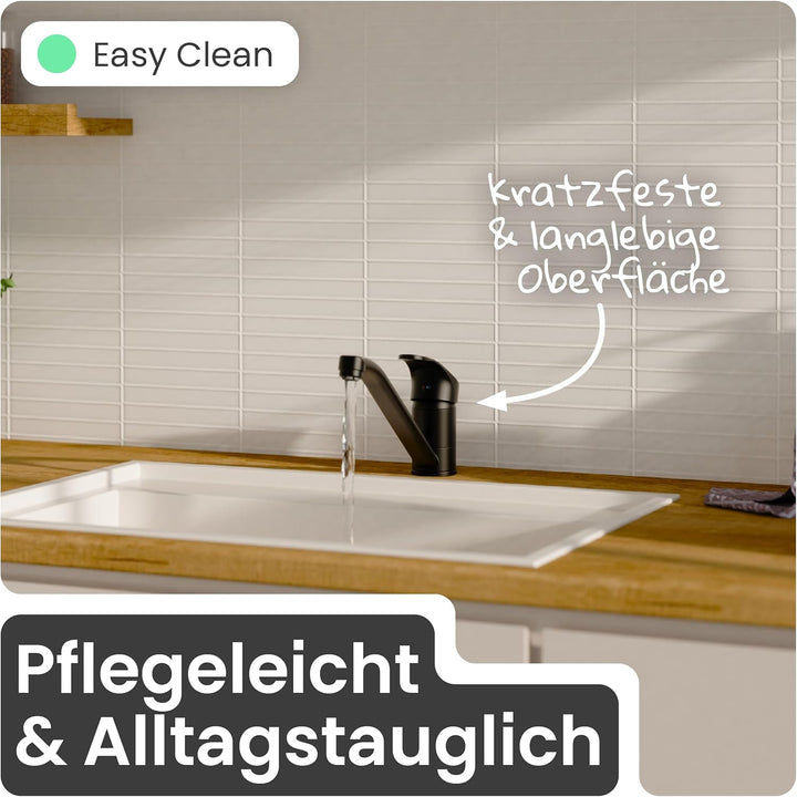 instmaier K1 Küchenaramtur Niederdruck | Schwarz matt | Wasserhahn Küche | Niederdruck Spültischarma