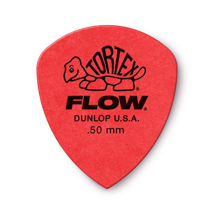 Médiators Jim Dunlop 0,50mm Tortex Flow Standard 0,50mm sachet de 72 Sachet de 72 0,50mm Natural, Sa