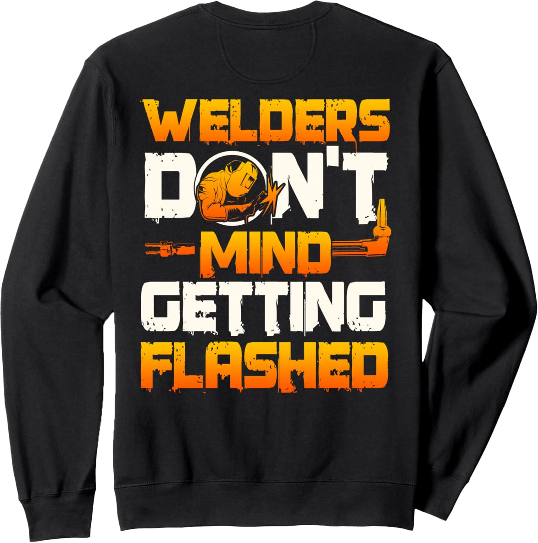 Welder Gifts Welding Design On Back Of Clothing Sweatshirt
