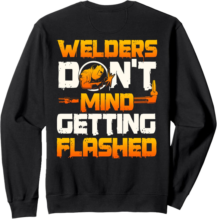 Welder Gifts Welding Design On Back Of Clothing Sweatshirt