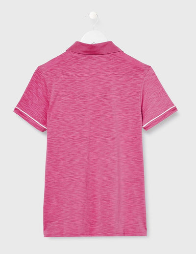 CMP Damen Slub Jersey Stretch-Poloshirt Poloshirt 44 Orchidee, 44 Orchidee