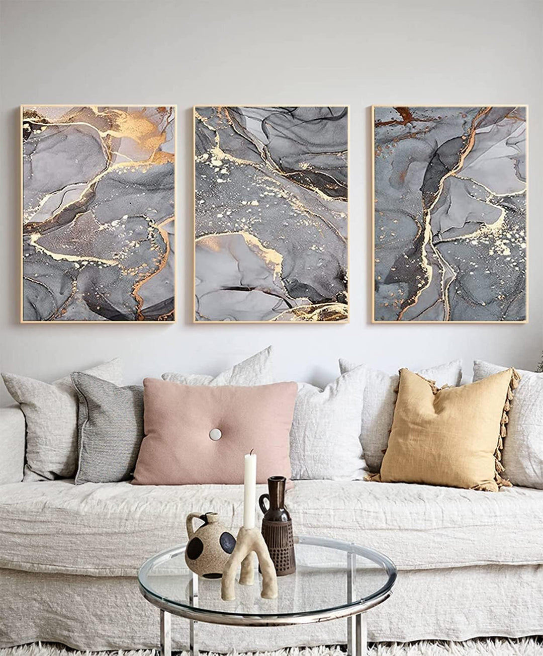WADBTP Islamische Leinwand Bilder,Islamic Leinwand Malerei,Marble Background Allah Islamic Arabic Ca