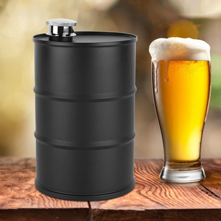 Bierdose Ölfass Flasche Wasserkocher Bierfass Weinschnaps Flachmann mit Verschlussdeckel Standardver