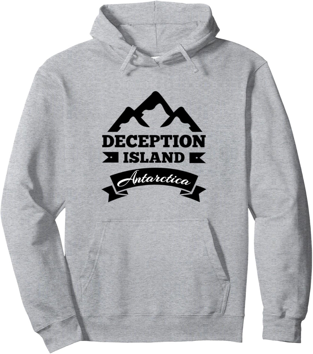 Täuschungsinsel Antarktis Pullover Hoodie