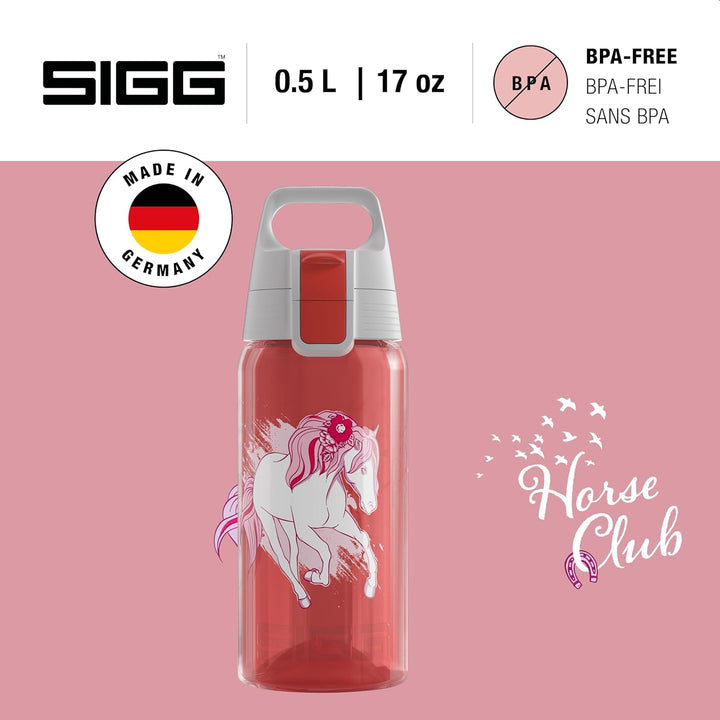 SIGG - Trinkflasche Kinder - Viva One - Kohlensäure Geeignet - Auslaufsicher - Spülmaschinenfest - B