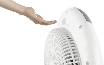Orbegozo BF 1030 - Ventilator mit 5 Blättern, 3 Geschwindigkeiten, Timer, Umkippschutz, 45 W