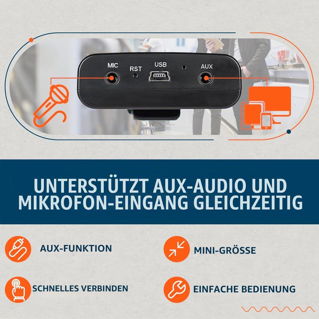 Retekess T130S Wireless Tour Guide System, 100m Drahtloses Reiseführersystem, Übersetzungssystem für