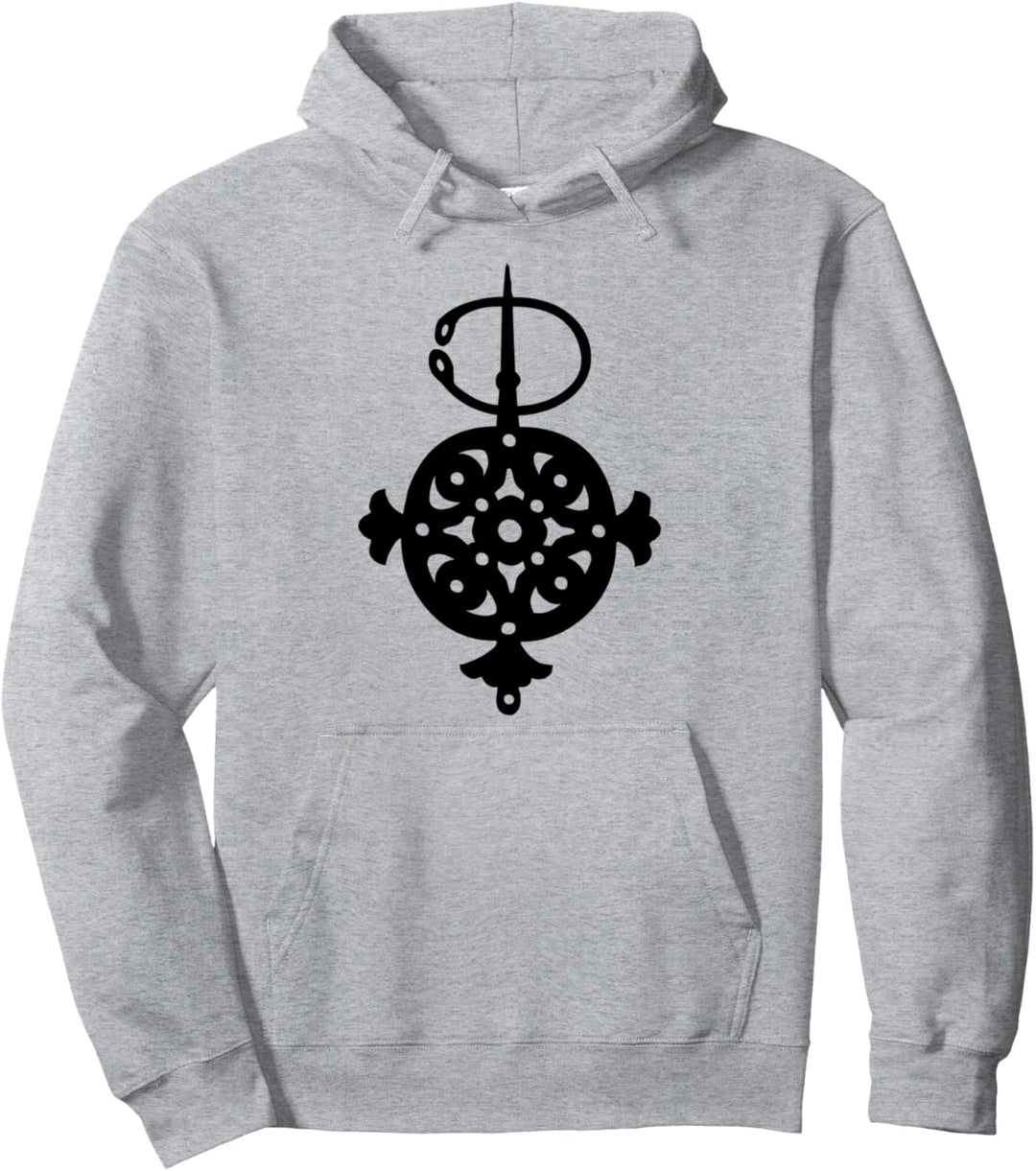 Tazerzit Amazigh Motive mit Yaz Berberbern, marokkanisch, algerisch Pullover Hoodie