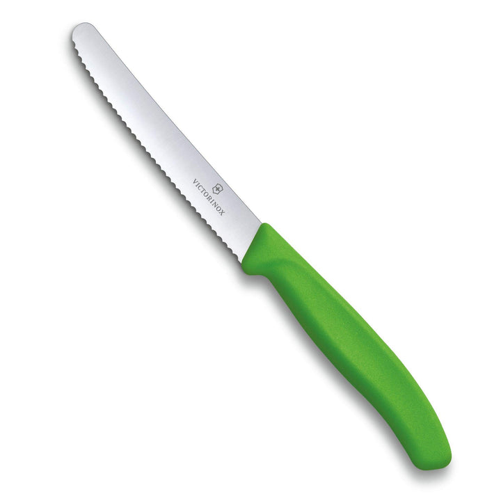 Victorinox Tomatenmesser Swiss Classic, grün Grün Gemüsemesser, Grün Gemüsemesser