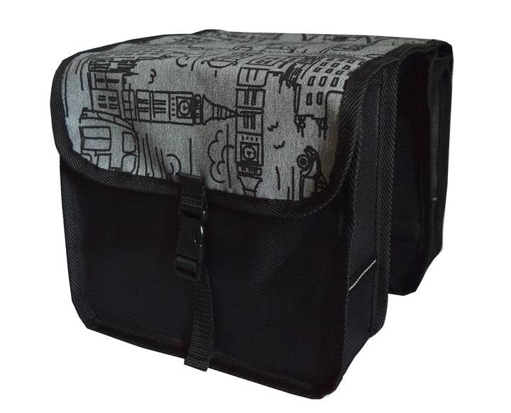 Beluko FAHRRADTASCHE Kinder 14" - 20" Satteltasche Gepäckträgetasche Doppel 2 x 5l (1 - Mini - City)