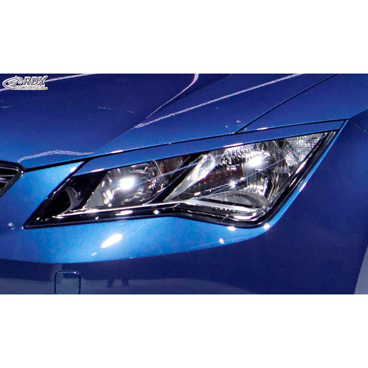 Scheinwerferblenden Seat Leon 5F SC/5-türer/ST 2013- (ABS)