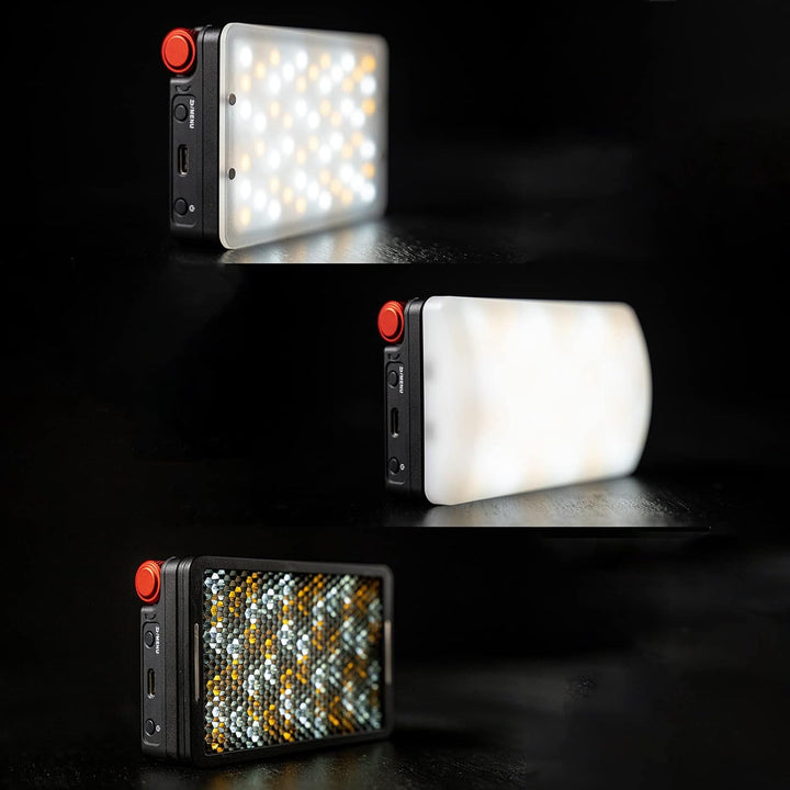 Aputure MC Pro RGBWW Mini-Taschen-Video-Licht, optisches Objektiv-Design, tragbares Fotografie-Licht