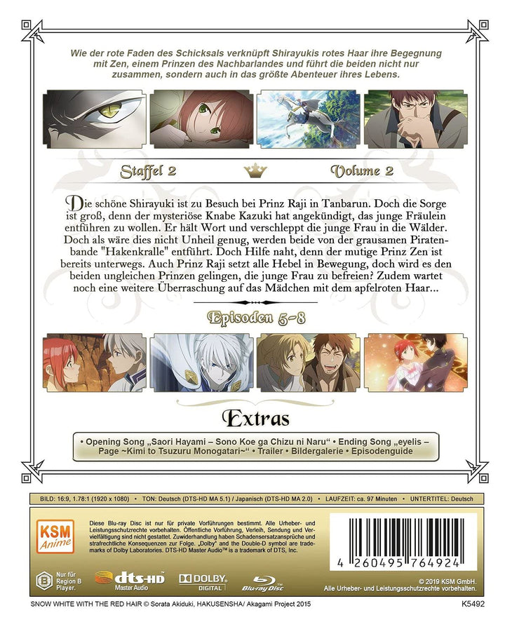 Die rothaarige Schneeprinzessin - Staffel 2 - Volume 2: Episode 05-08 [Blu-ray], Blu-ray