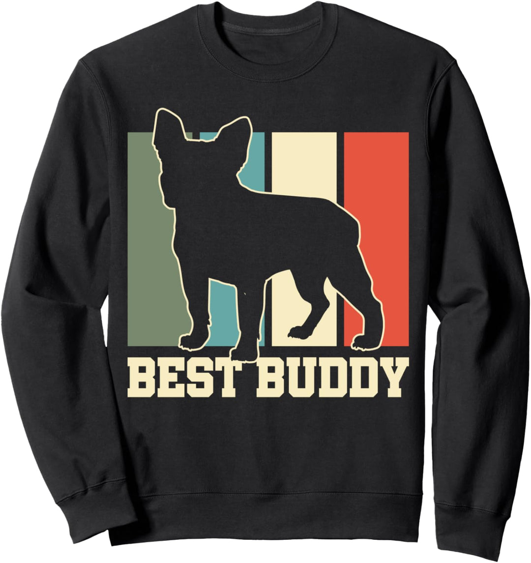 Französische Bulldogge Besitzer Züchter Hundefreunde Sweatshirt