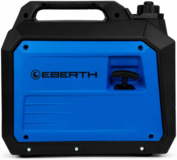 EBERTH 3500 Watt Inverter Stromerzeuger leise, Notstromaggregat Benzinmotor, 4-Takt, Stromgenerator