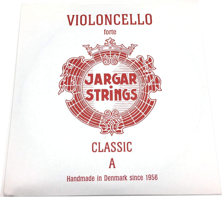 JARGAR Ce-ACF Cello Classic A-Saite, forte (0,76mm) für Cello Forte / Heavy Rot // Red, Forte / Heav