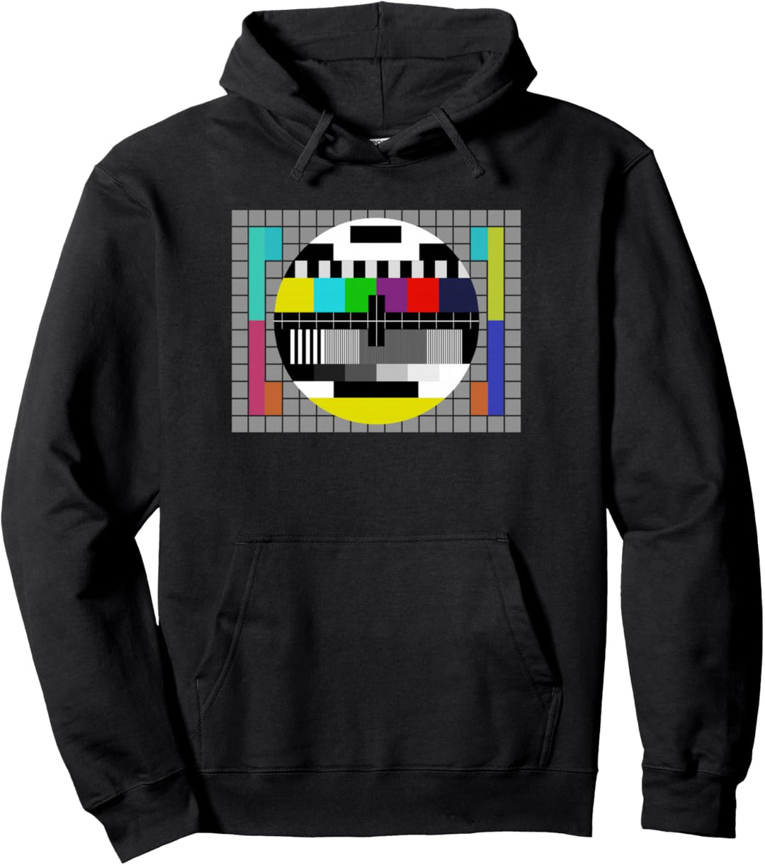 Nostalgia TV Test Signal Pullover Hoodie