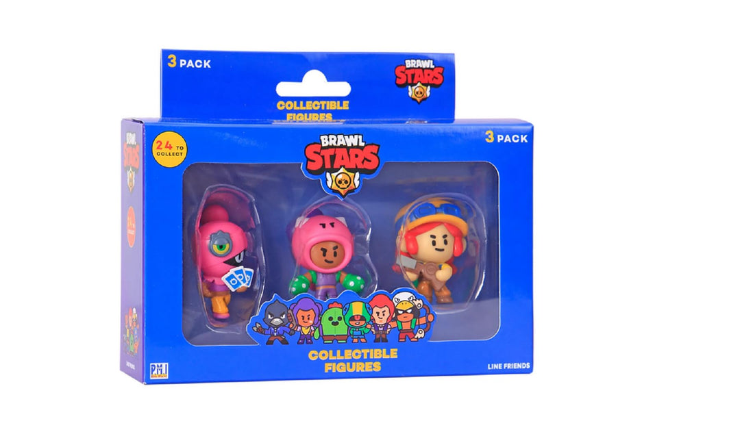 Brawl Stars BRW2021 Brawl Figur (3-Pack)