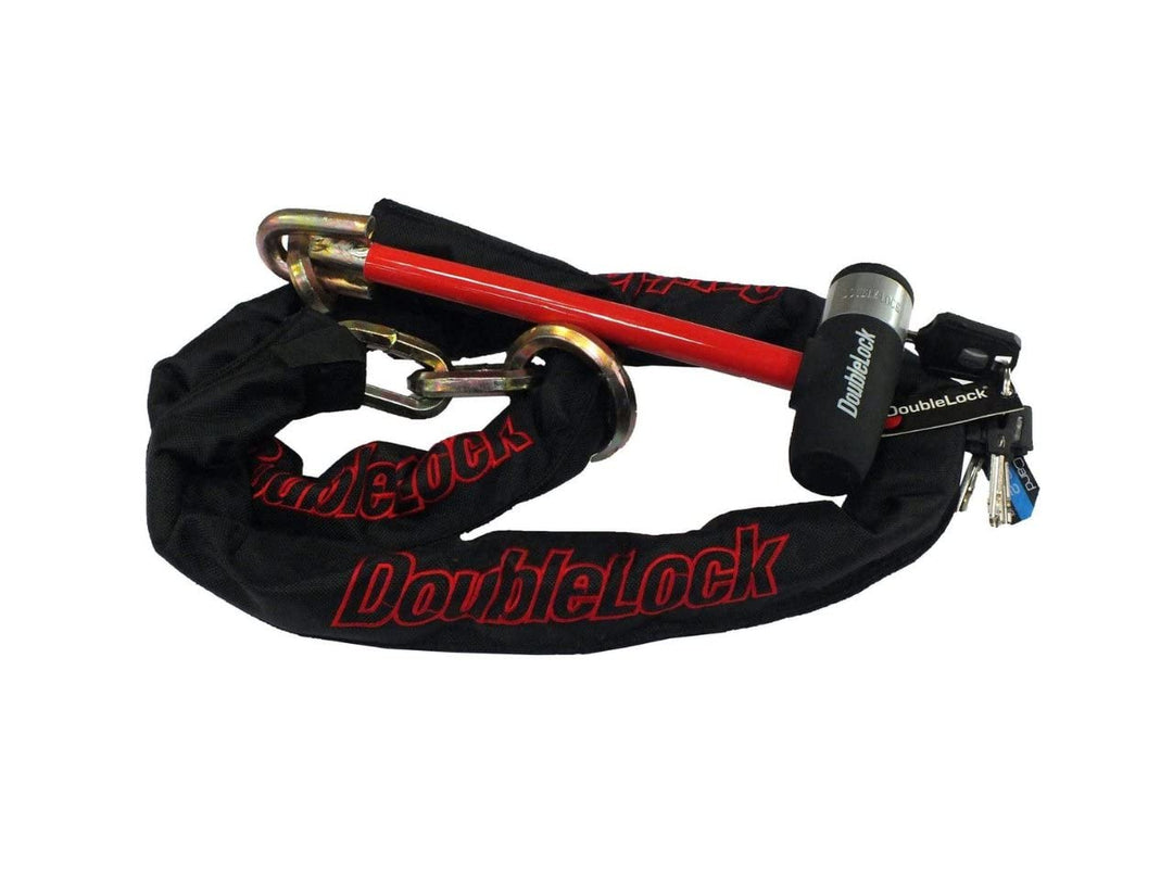 DoubleLock - Kettenschloss - Gliederkette lang SCM - Sicherheitsschloss - Stift - Strapazierbares Sc