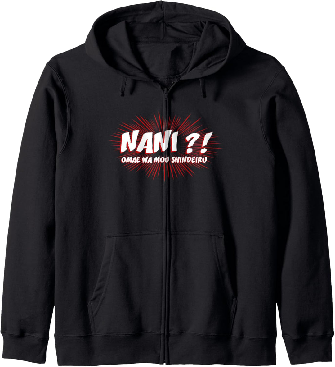 Anime Omae Wa Mou Shindeiru Nani Kapuzenjacke