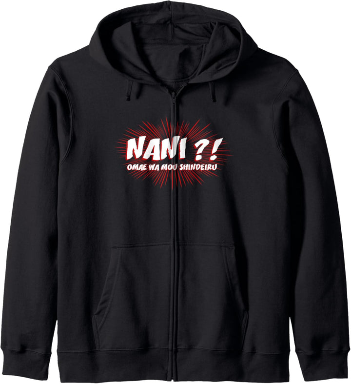 Anime Omae Wa Mou Shindeiru Nani Kapuzenjacke