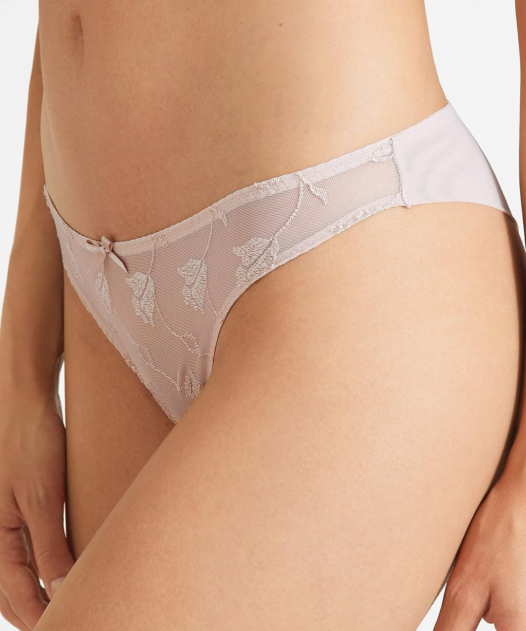 Aubade Softessence, Tanga, Damen String, sexy Unterwäsche, Farbe Schwarz, TM26 38 Hautfarben, 38 Hau