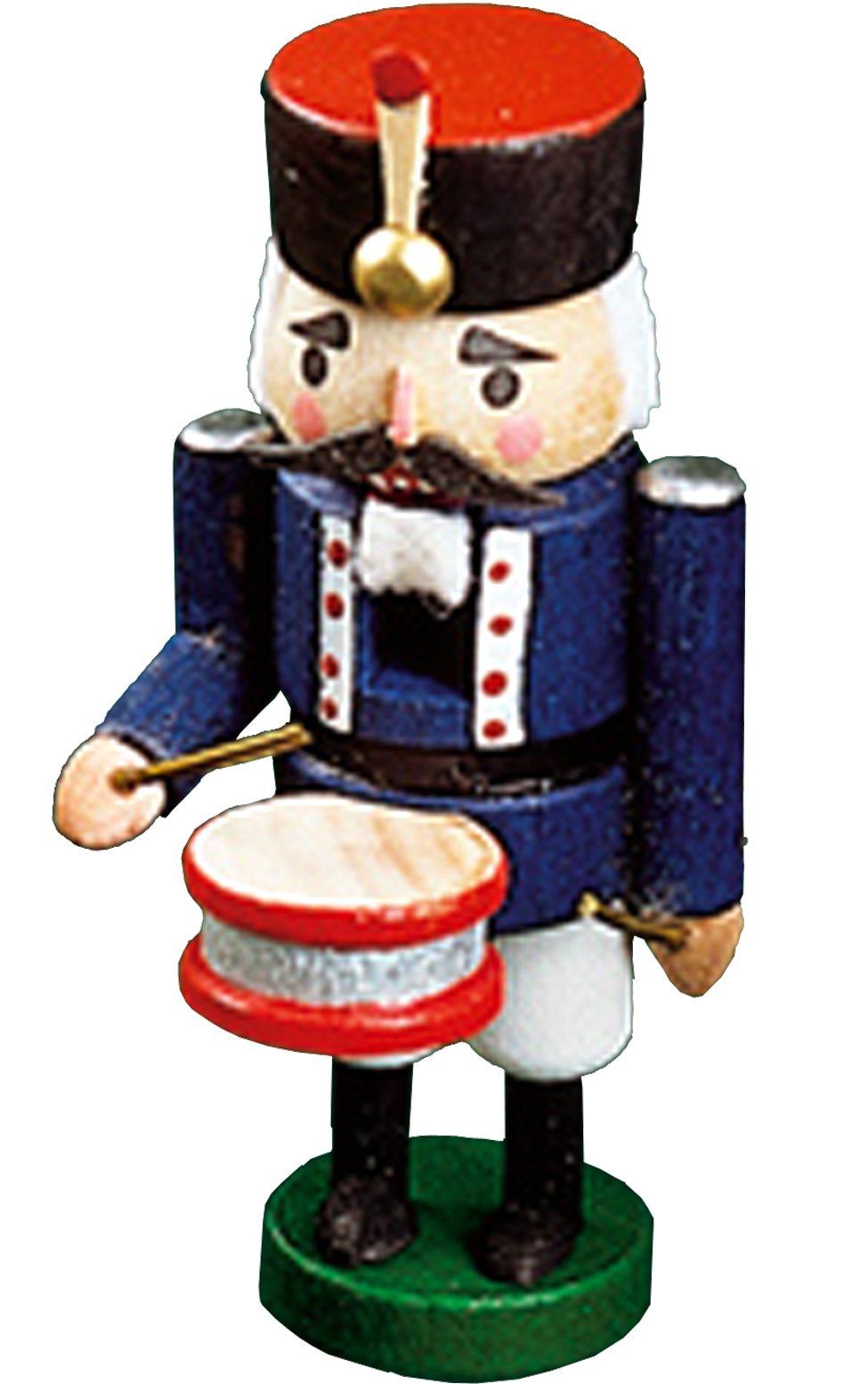 Nussknacker Erzgebirge Richard Glässer Seiffen,Mini-Trommler, 14104