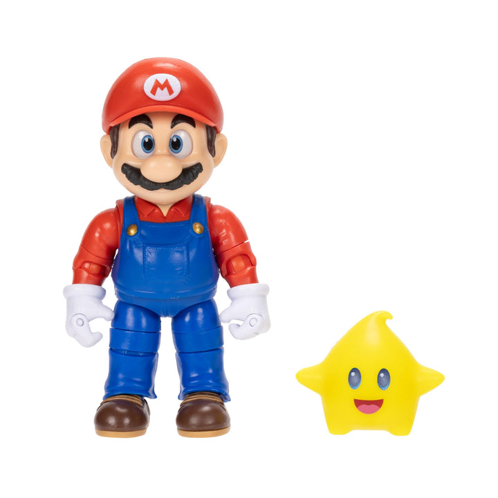 „Super Mario Galaxy“-Film: Mario-Actionfigur (12,7 cm) mit Zubehör, offiziell lizenziert von Jakks P
