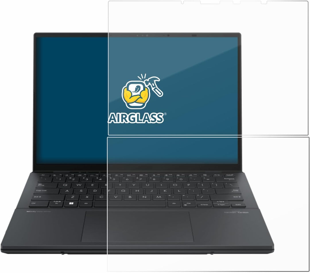 BROTECT Schutzglas für ASUS ZenBook Duo OLED 2024 UX8406 Schutzfolie Made in Germany Panzer Folie Gl