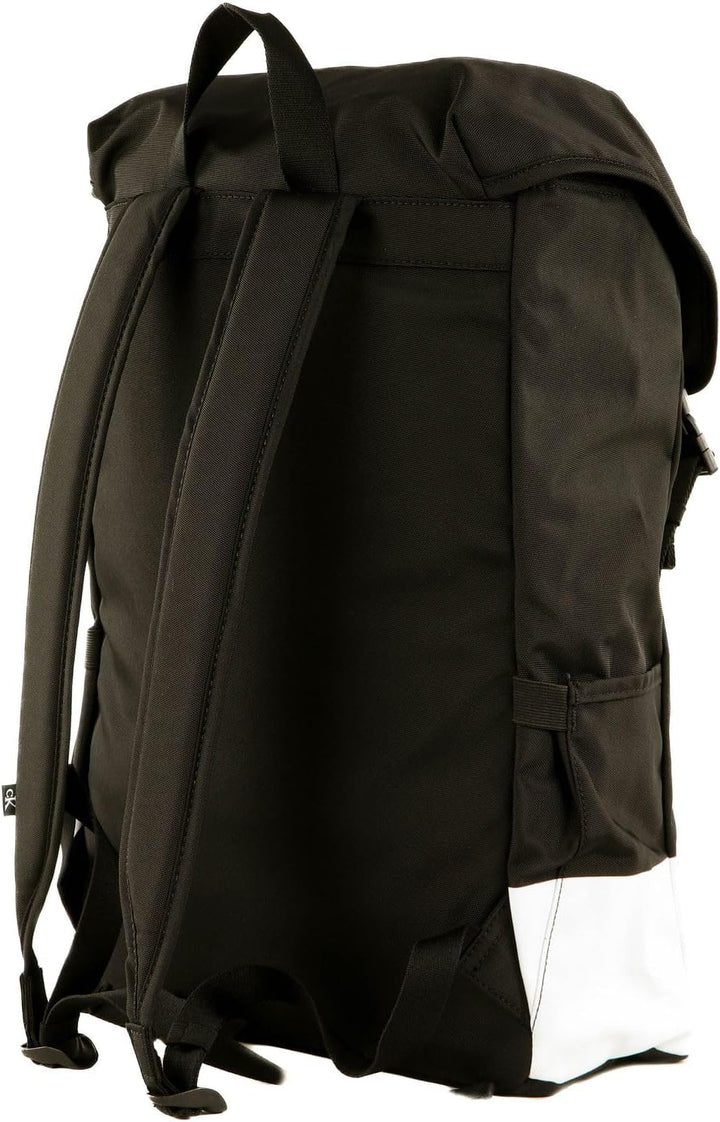 Calvin Klein Herren Sport Essentials Flap Rucksack Tasche, schwarzes, Einheitsgrösse