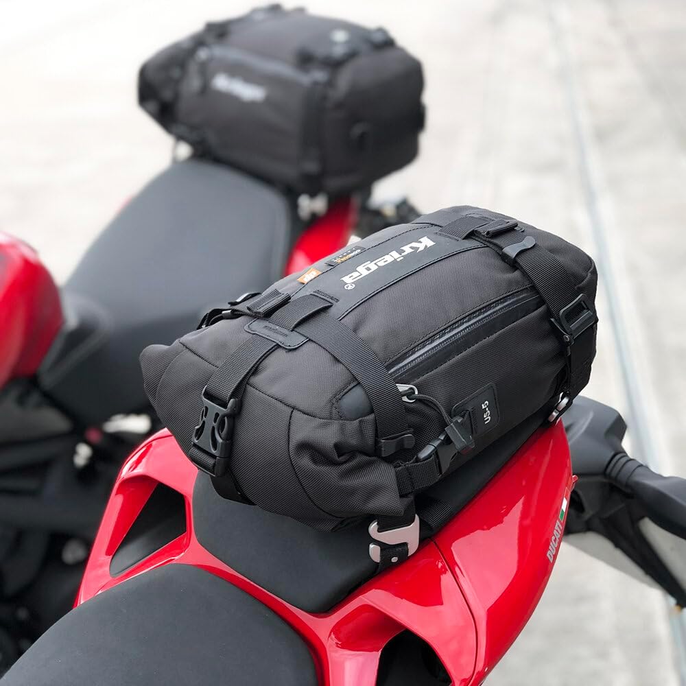 Kriega Hecktasche Motorrad Motorradtasche Aufsatz-/Hecktasche/Tankrucksack US-5 Drypack wasserdicht,