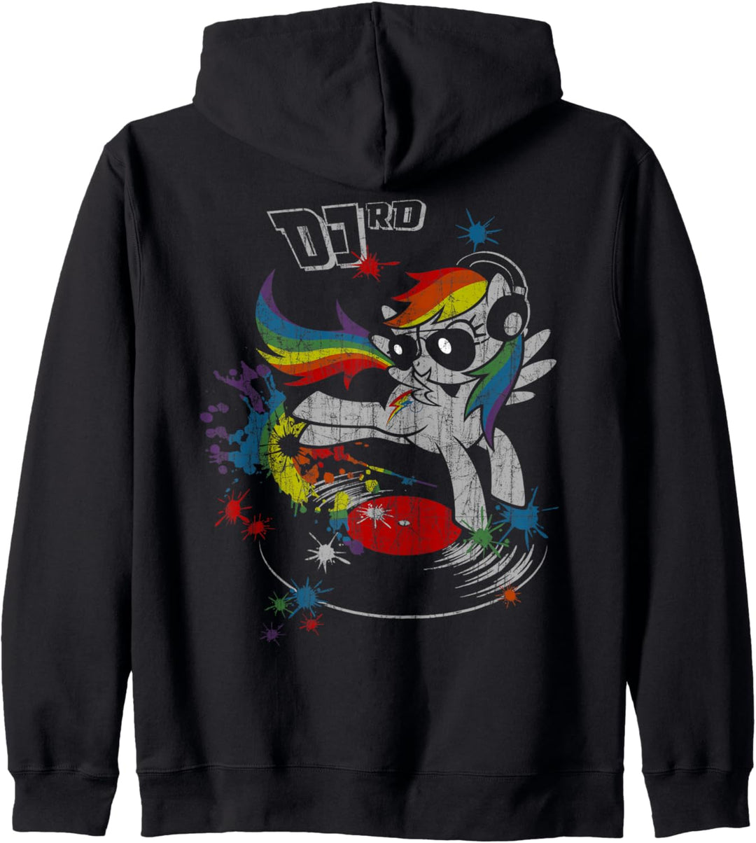 Mein kleines Pony Rainbow Dash DJ RD Kapuzenjacke