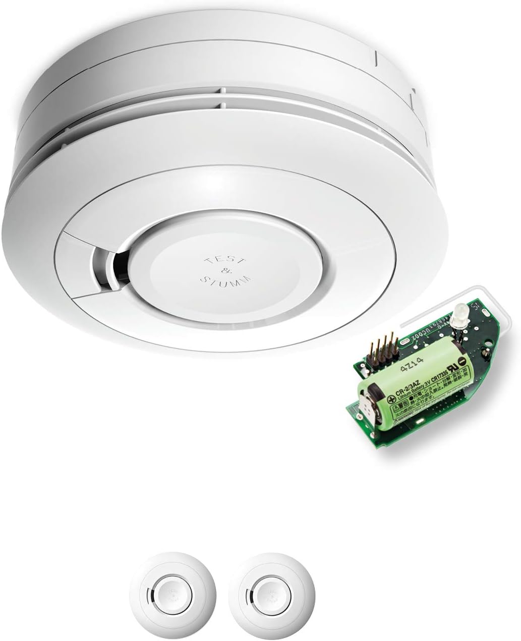 Ei Electronics Ei650RF Funkrauchmelder, Bundle aus funkvernetzbarem Rauchwarnmelder & Ei630W Hitzewa